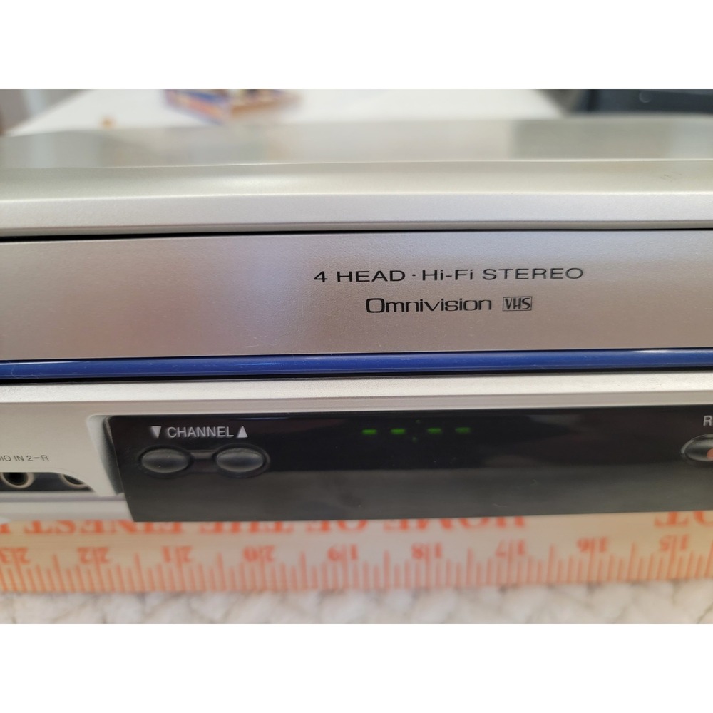 Panasonic PV-V4524S VHS VCR Omnivision Video Cassette Player NO Remote/Tested! - Picture 5 of 7